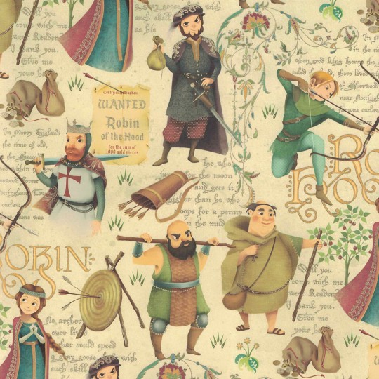 Robin Hood Collage Italian Paper ~ Kartos Italy